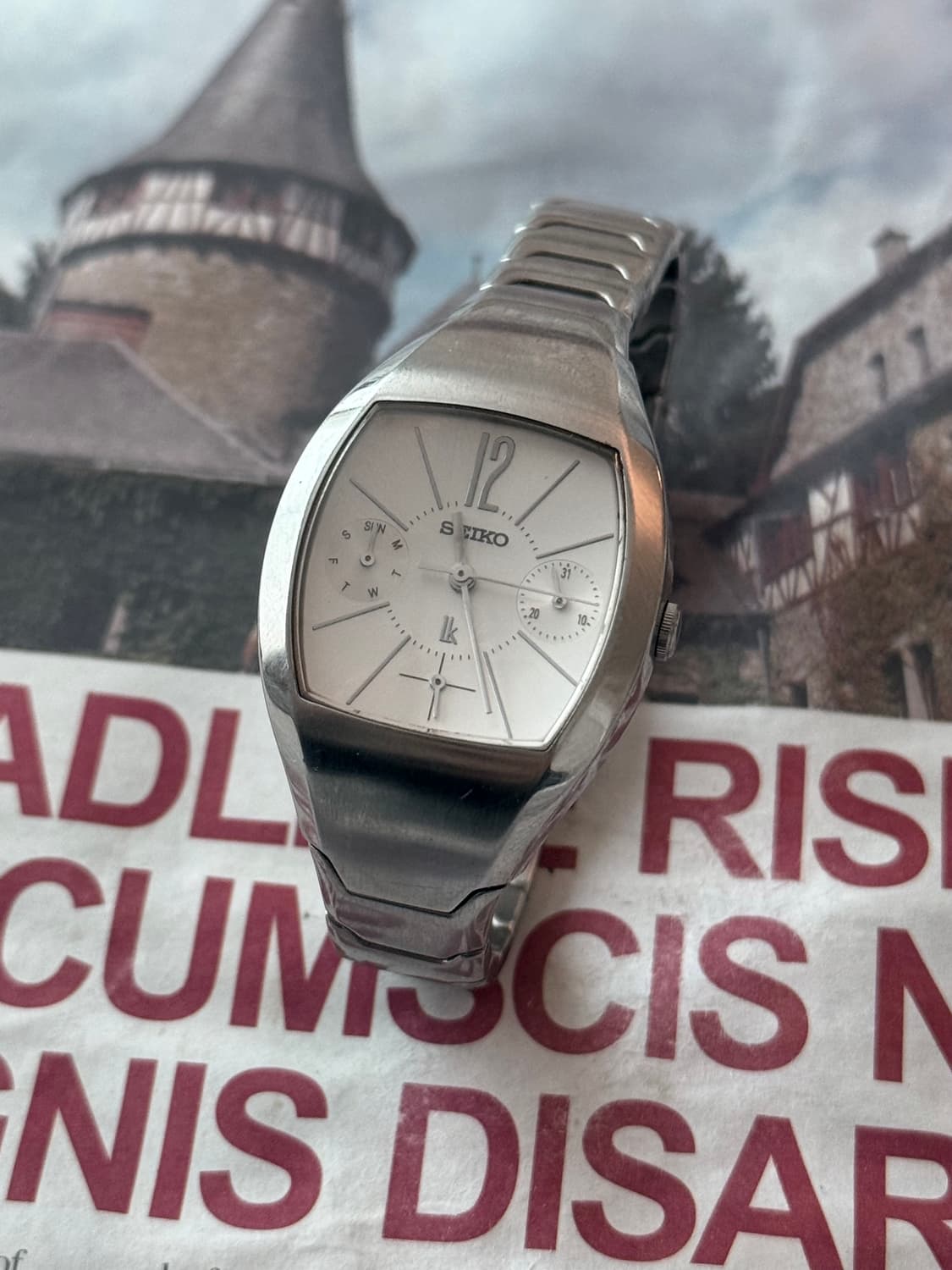 세이코 Seiko LUKIA 토노 멀티펑션 화이트 상품이미지1