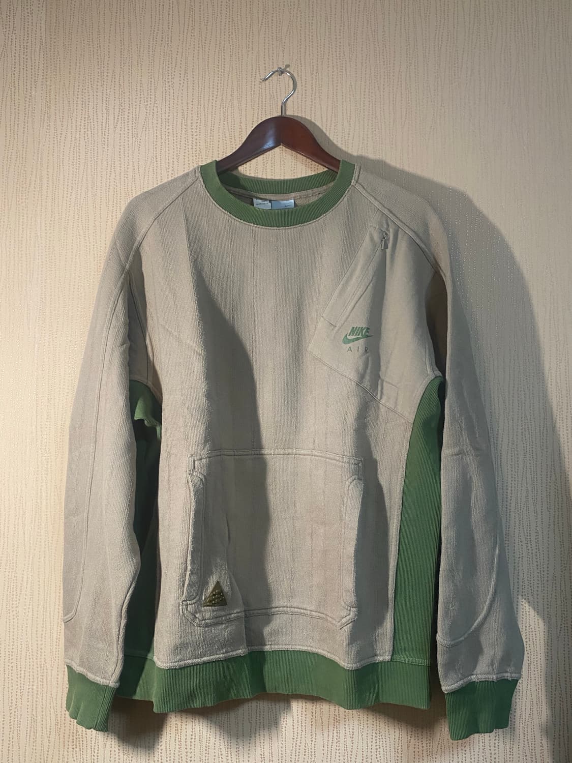 05년식 나이키 ACG 버티컬 스티치 크루넥 (XL) 상품이미지2