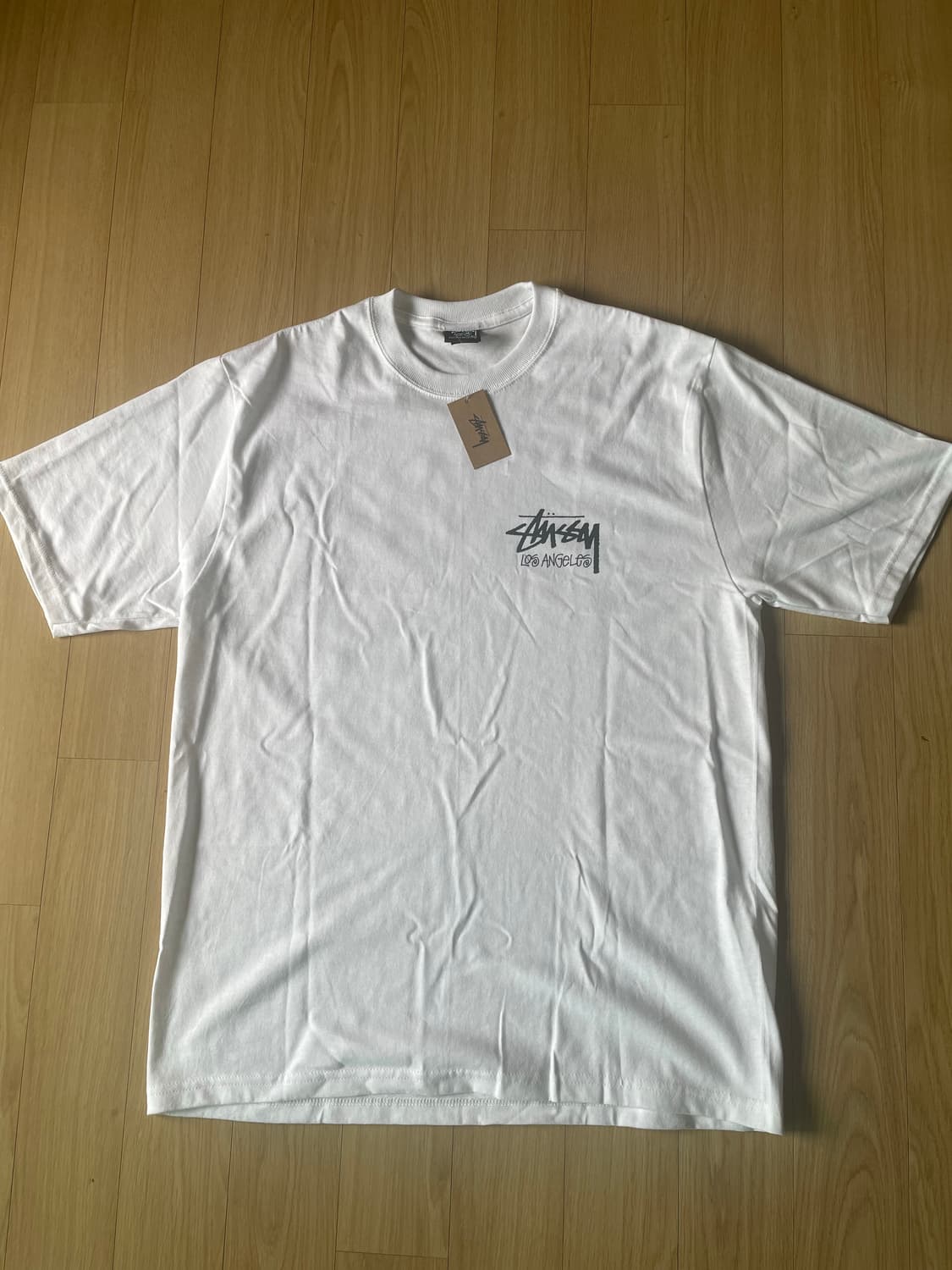 Stussy Stock Los Angeles T-shirt White 상품이미지2