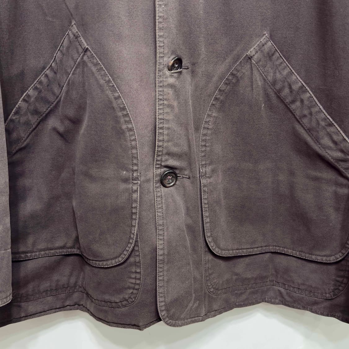 올드갭 레더 카라넥 헌팅 자켓 상품이미지4