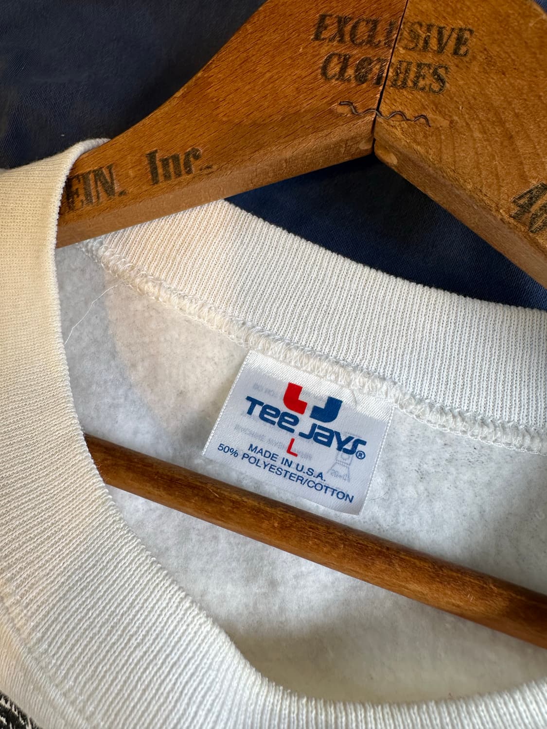 90s 50/50 하와이 프린팅 스웻셔츠 made in usa 상품이미지7