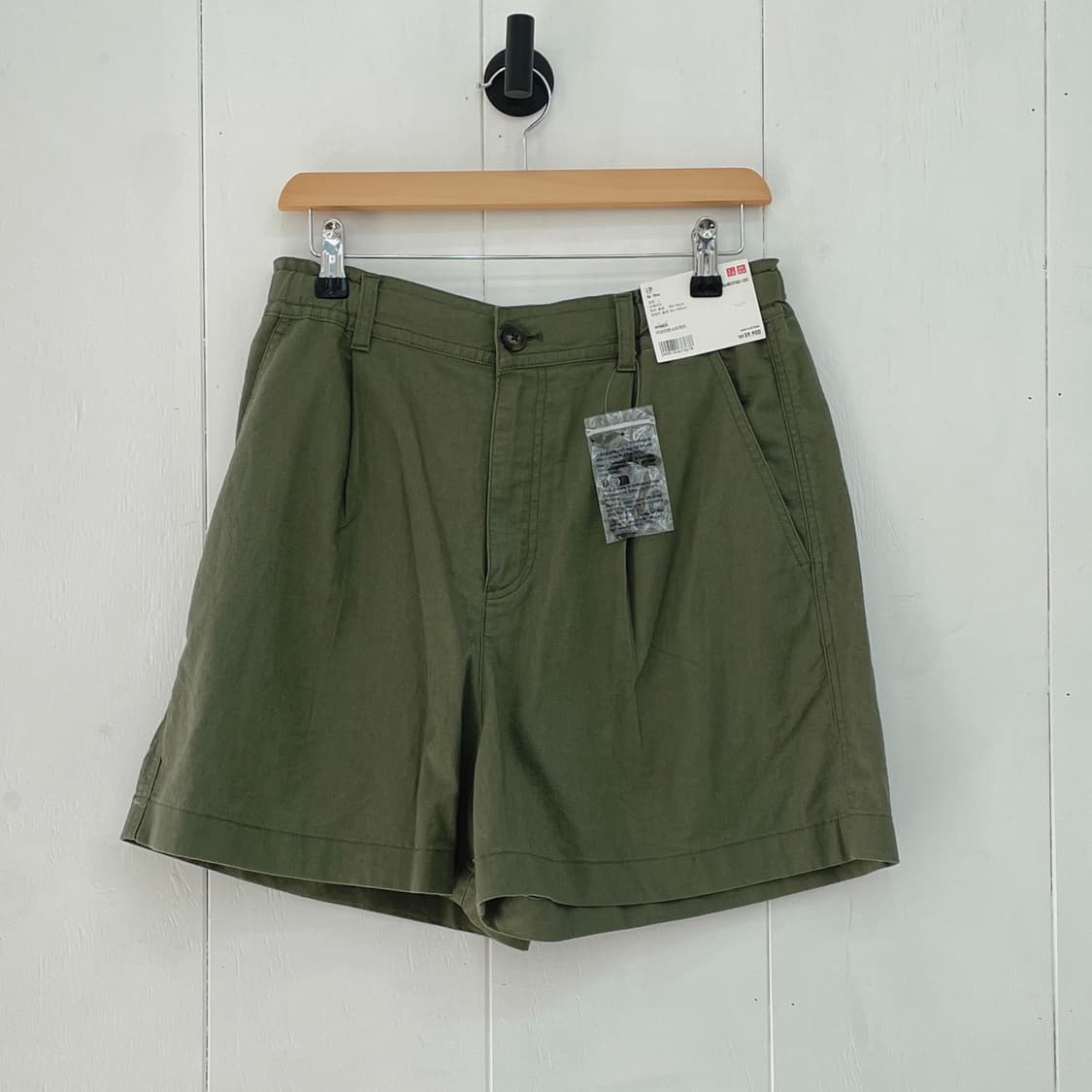 유니클로 리넨 코튼 쇼트 팬츠  상품이미지2