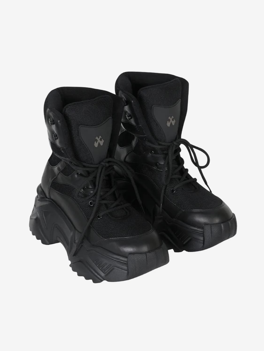 [YEEL] PLATFORM BOOTS SNEAKERS BLACK 250 상품이미지1