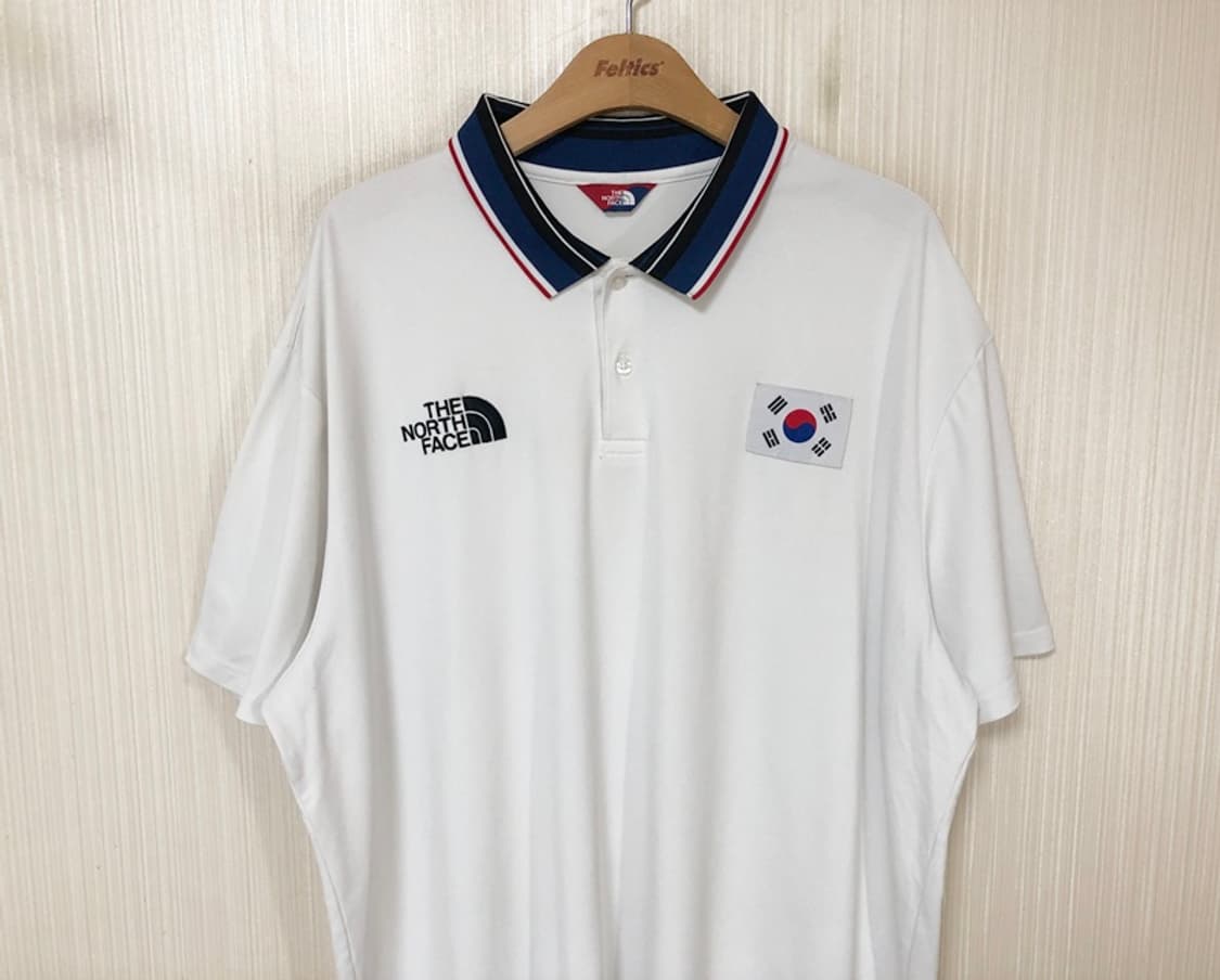 노스페이스국대 국대KOREA 국대선수실착 폴로티셔츠 5XL(125) 상품이미지2