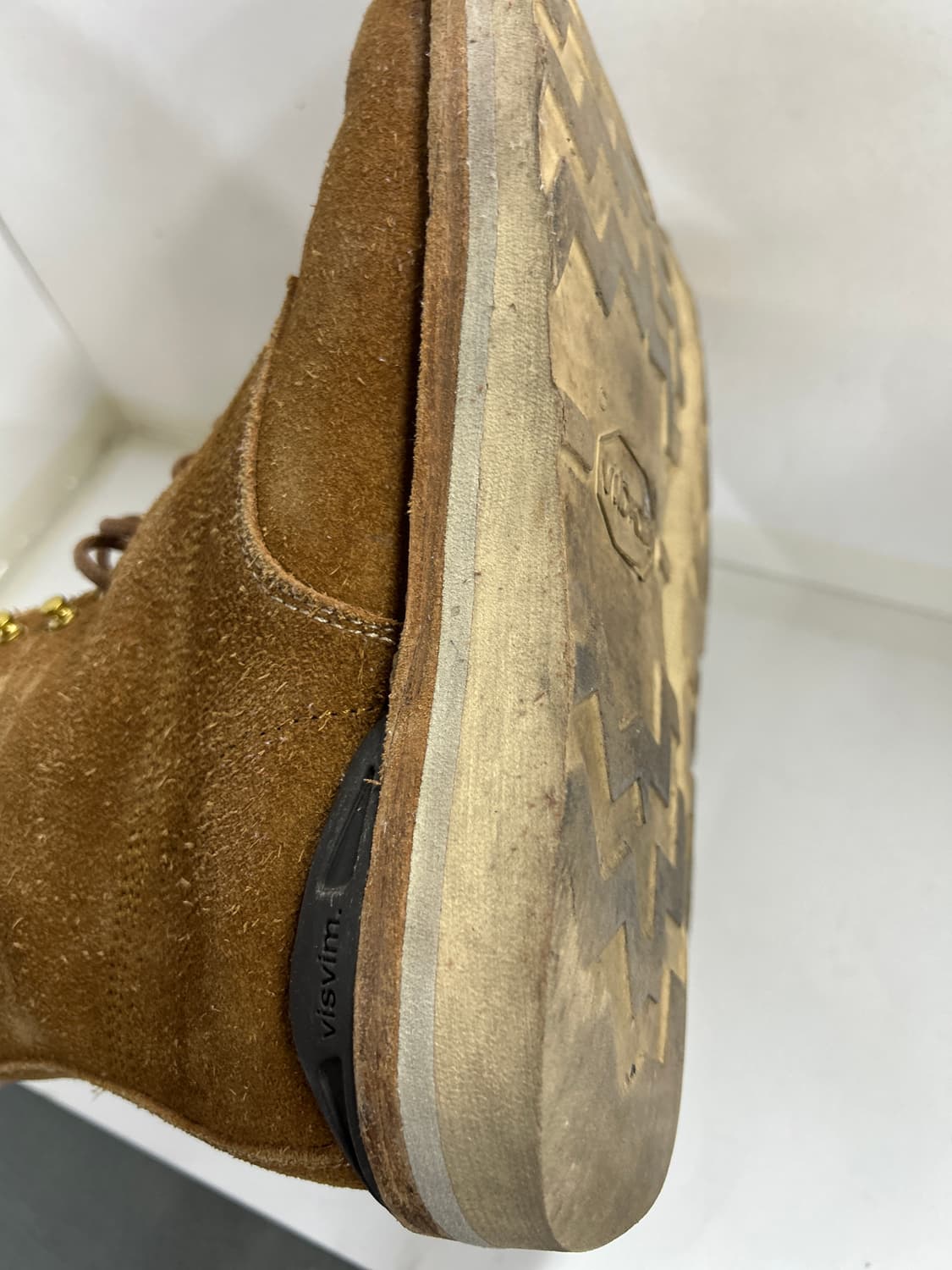 VISVIM 비즈빔 네추럴브라운 스웨이드 버질부츠 10.5 상품이미지10