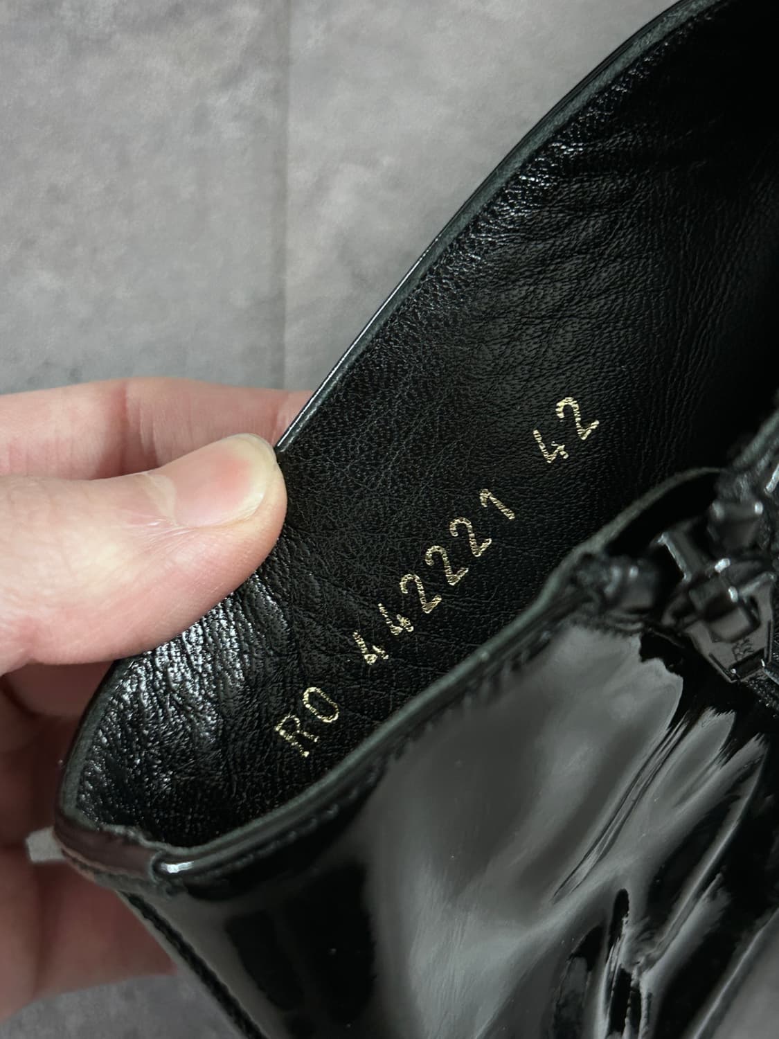 생로랑 에디기 페이던트 앵클 부츠 상품이미지8