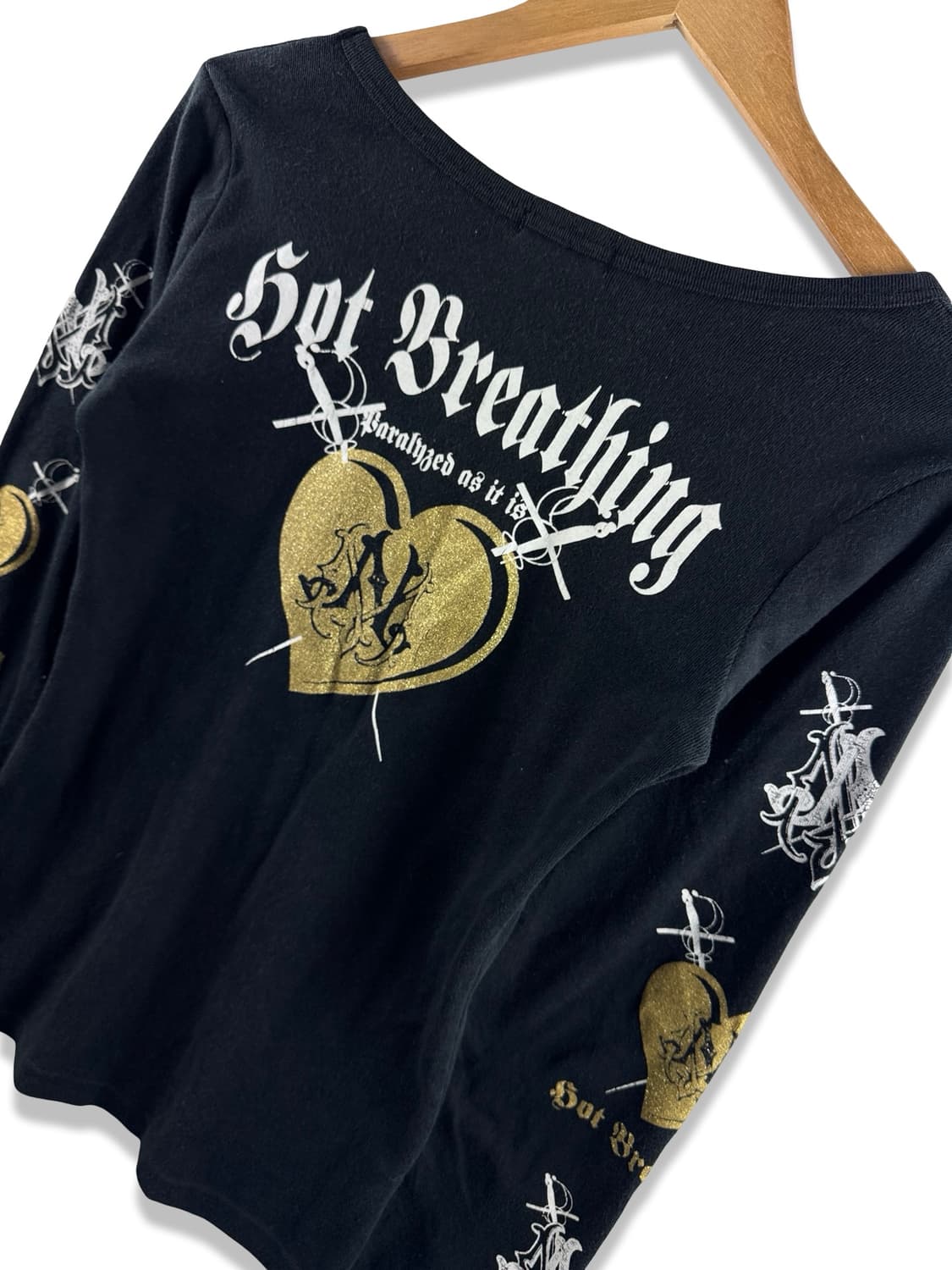 JPN 펑크 Y2K 글리터 롱슬리브2738 상품이미지5