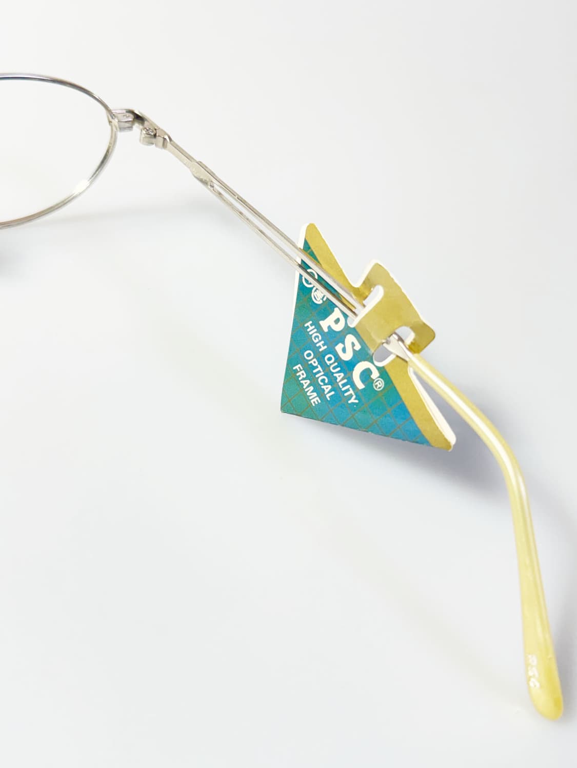 P.S.C.FASHION 실버메탈 슬림 오벌 프레임 빈티지 안경 상품이미지6