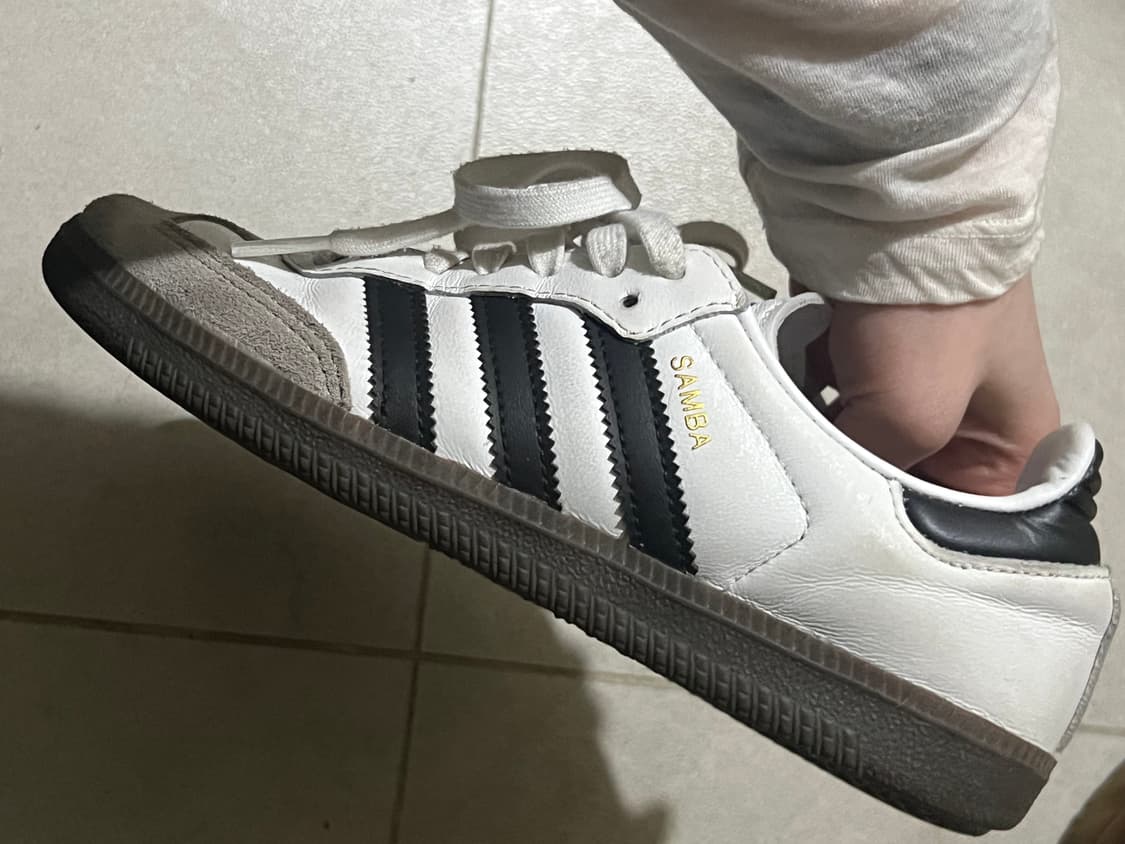 (220) 아디다스 삼바 OG 클라우드 화이트 상품이미지1