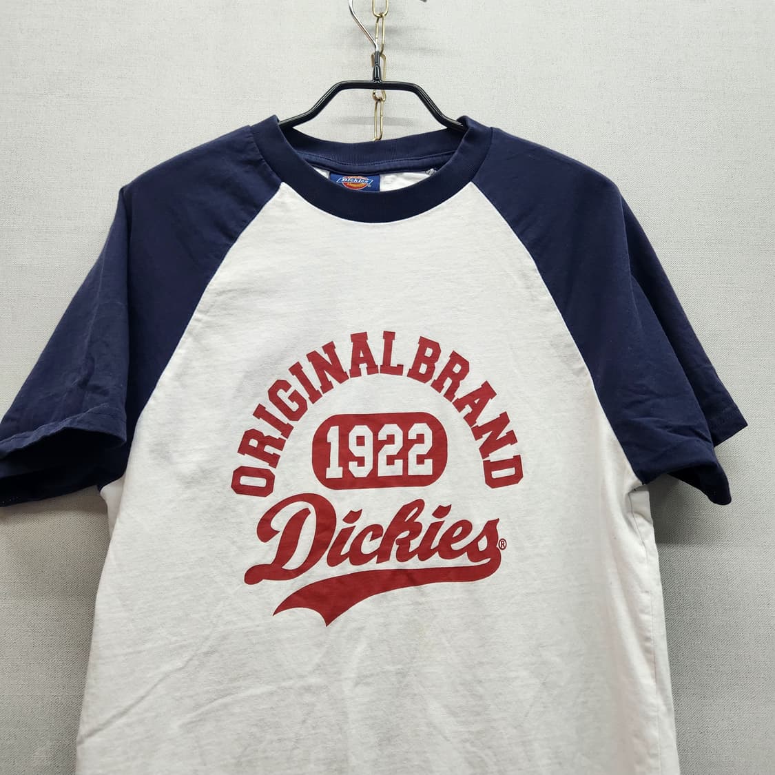 디키즈 빅로고 프린팅 나그랑 배색 반팔티 M(M) 상품이미지2