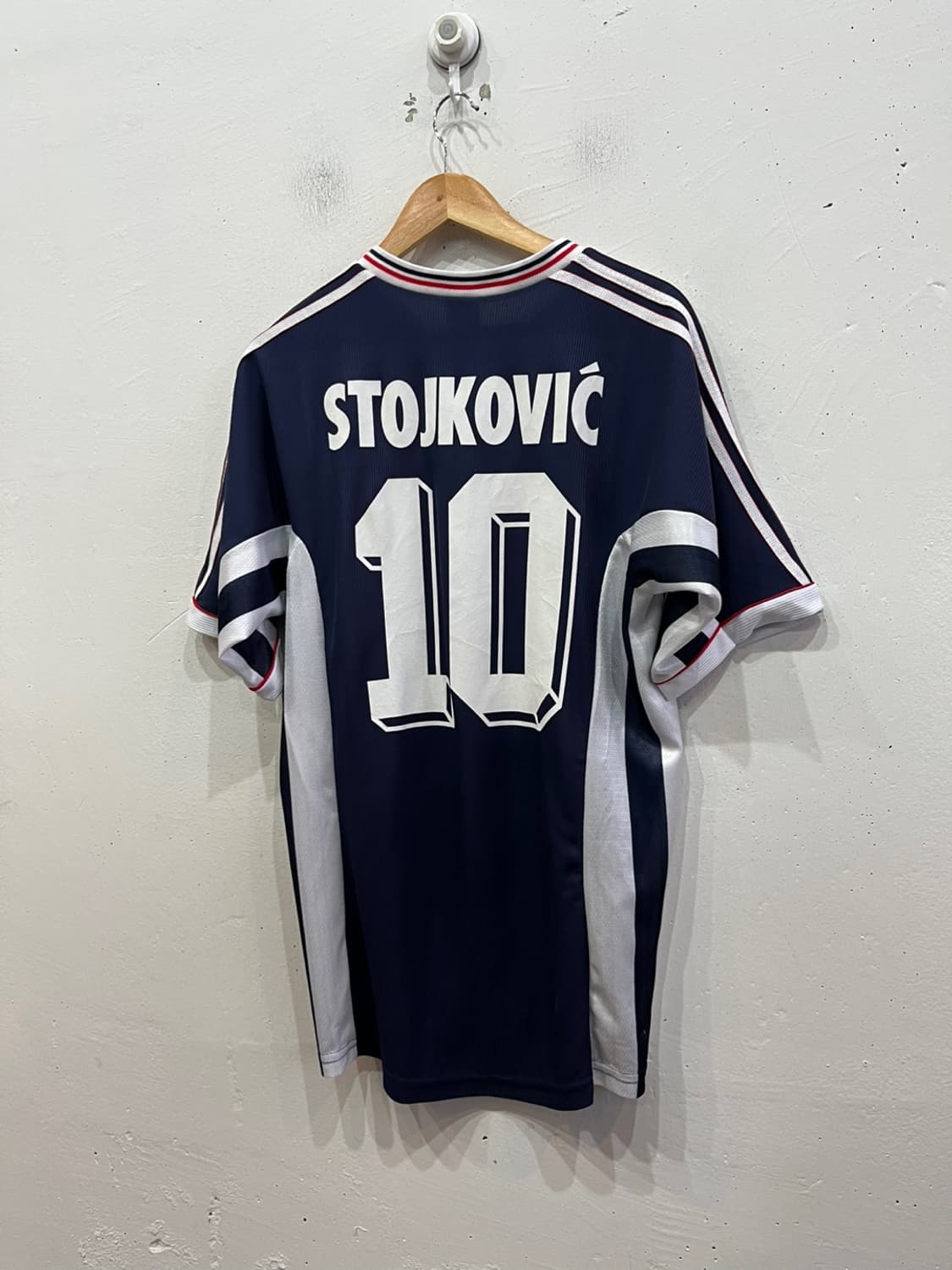 아디다스 98 유고슬라비아 유니폼 스토이코비치 Made ENGLAND 상품이미지2