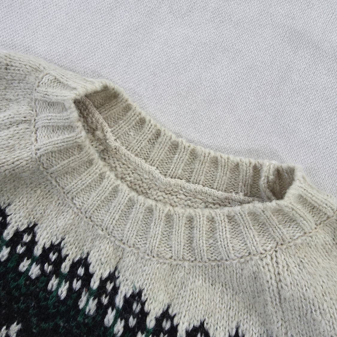 [실측확인] 노르딕 패턴 니트 스웨터 0126J1 상품이미지2