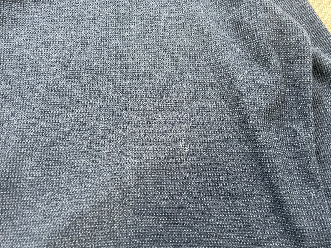 빈티지 헨리넥 와플 네이비 롱슬리브  상품이미지2