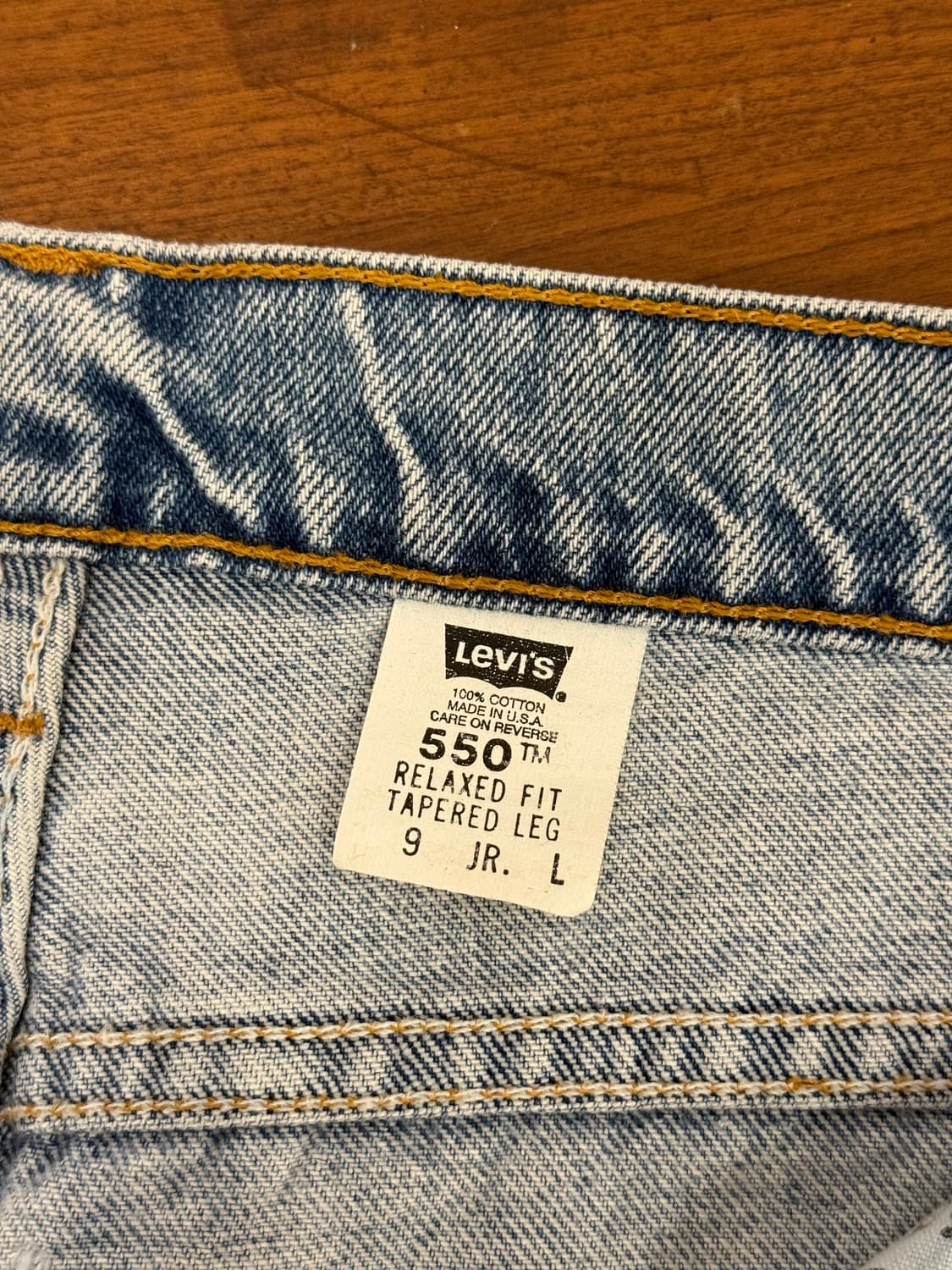 28) 90s USA Levi’s 550 Relaxed Fit Taper 상품이미지5