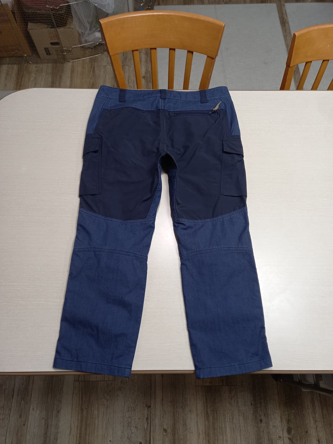 34 LAFUMA 봄가을용 스판 카고 등산바지 네이비 34-601 상품이미지2