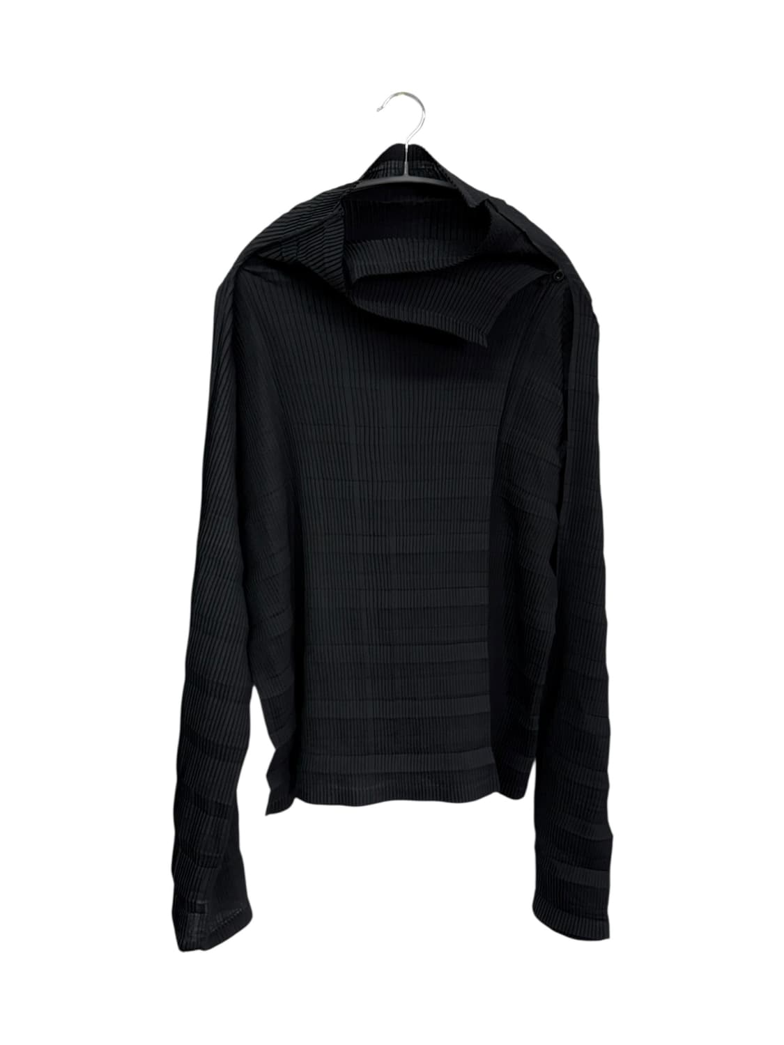 vintage asymmetric pleated top 상품이미지4