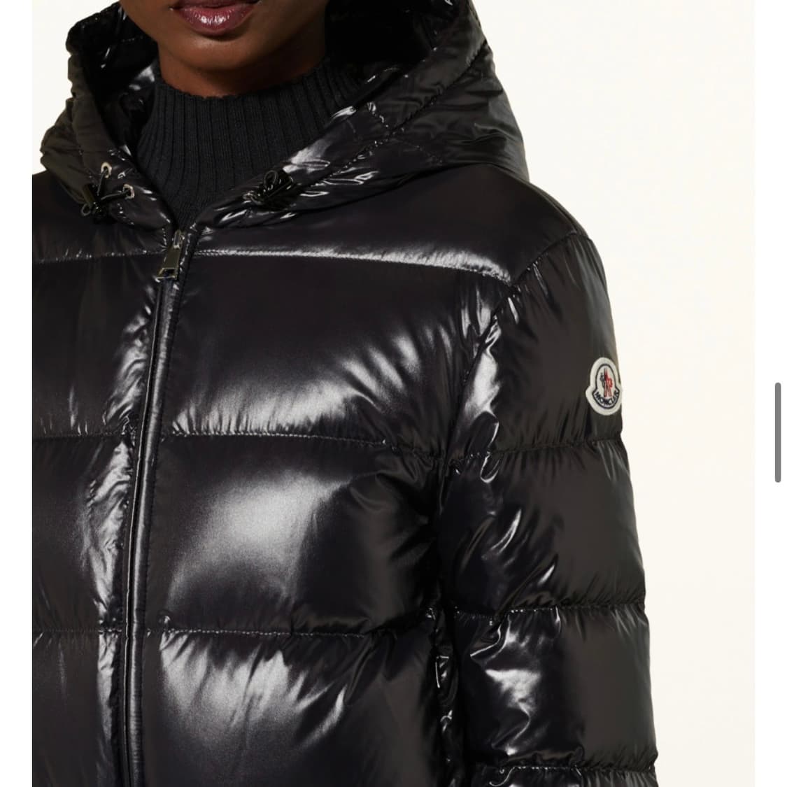 몽클레르 바야드 쇼트 다운 자켓 블랙 상품이미지4