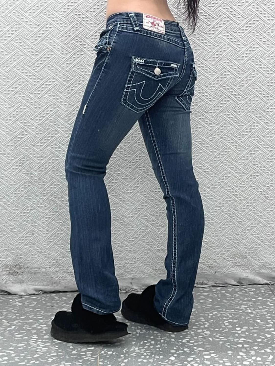 트루릴리전 조이 올드스쿨 레트로 스티치 데님팬츠 28인치 C08027 상품이미지1