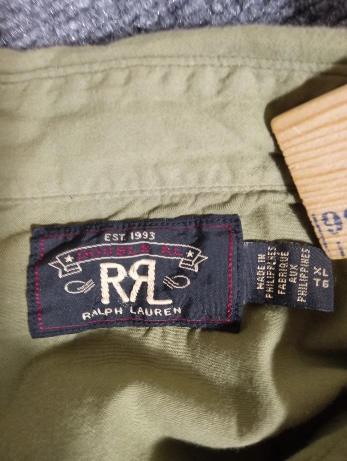 RRL 더블알엘 코튼 트윌 웨스턴 셔츠 상품이미지4