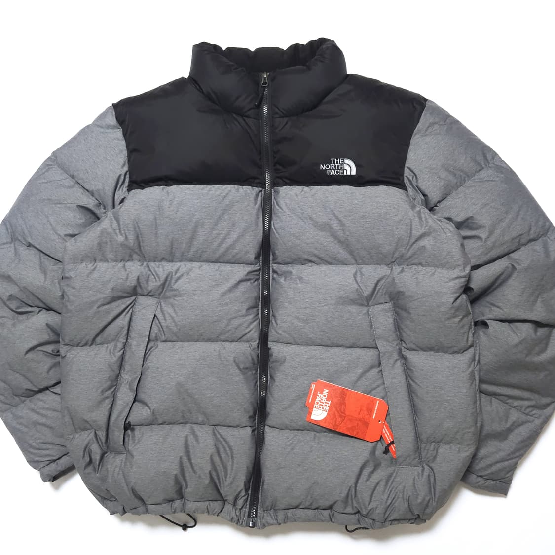 노스페이스 700 눕시 구스다운 패딩 자켓 멜란지그레이 상품이미지2