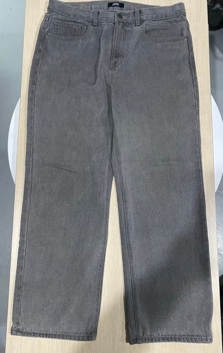 무신사 스탠다드 스트레이트 데님 (그레이/36) 상품이미지1