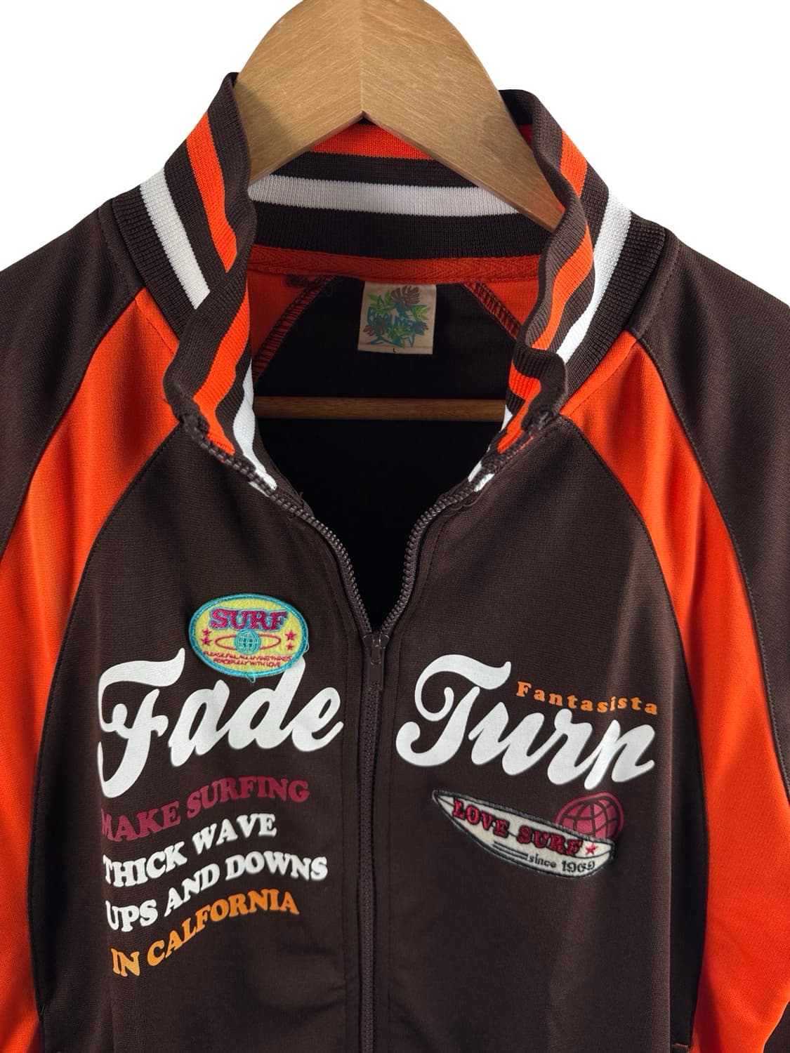 JPN 서핑테마 브라운오렌지 져지2380 상품이미지3