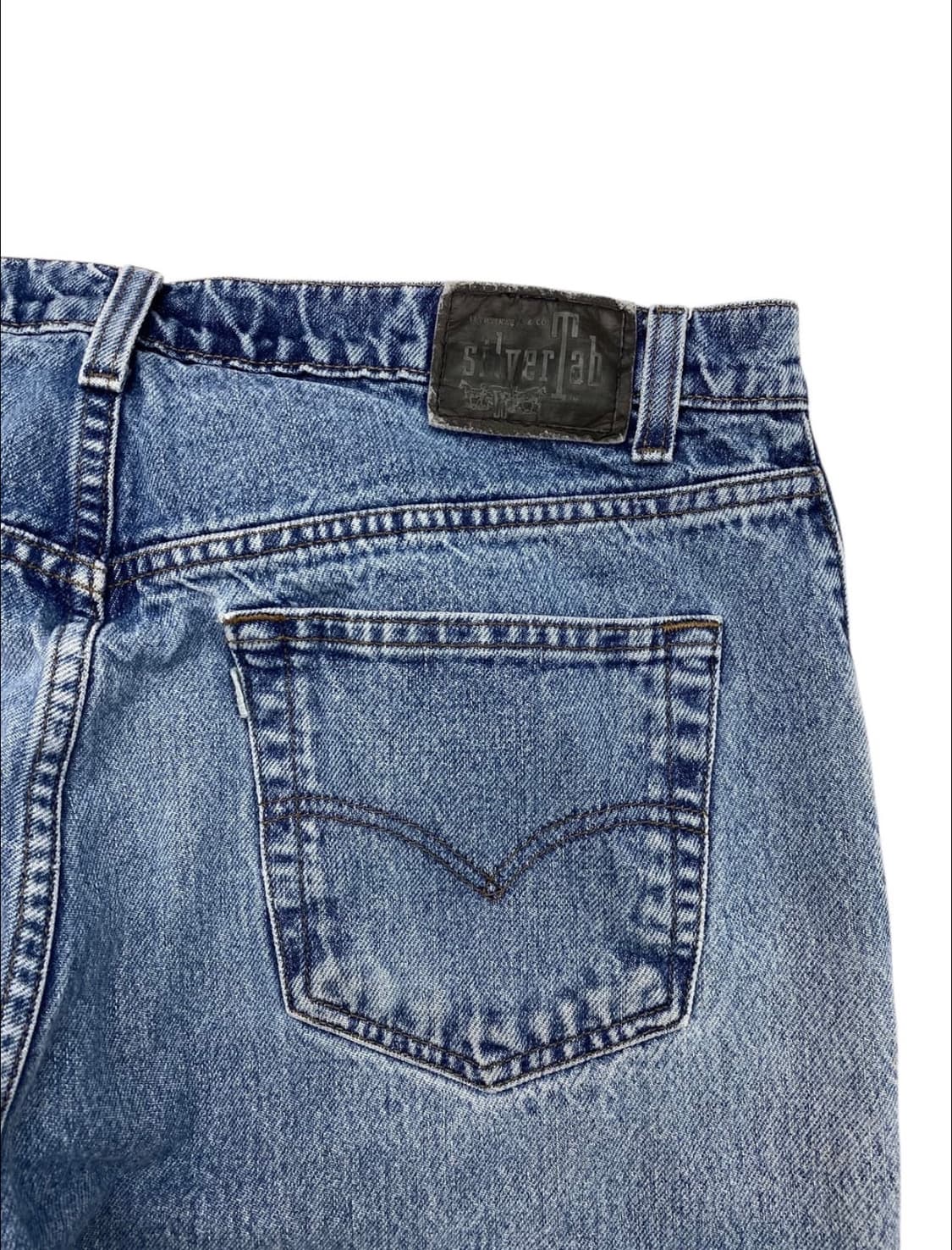 90‘s 리바이스 실버탭 릴렉스 데님 상품이미지4