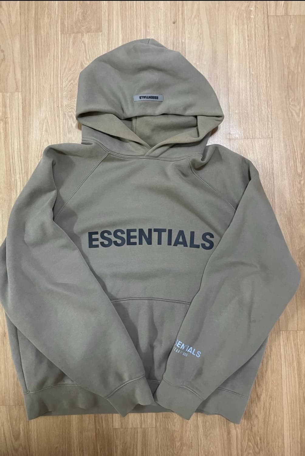 에센셜 후드티 s 상품이미지1