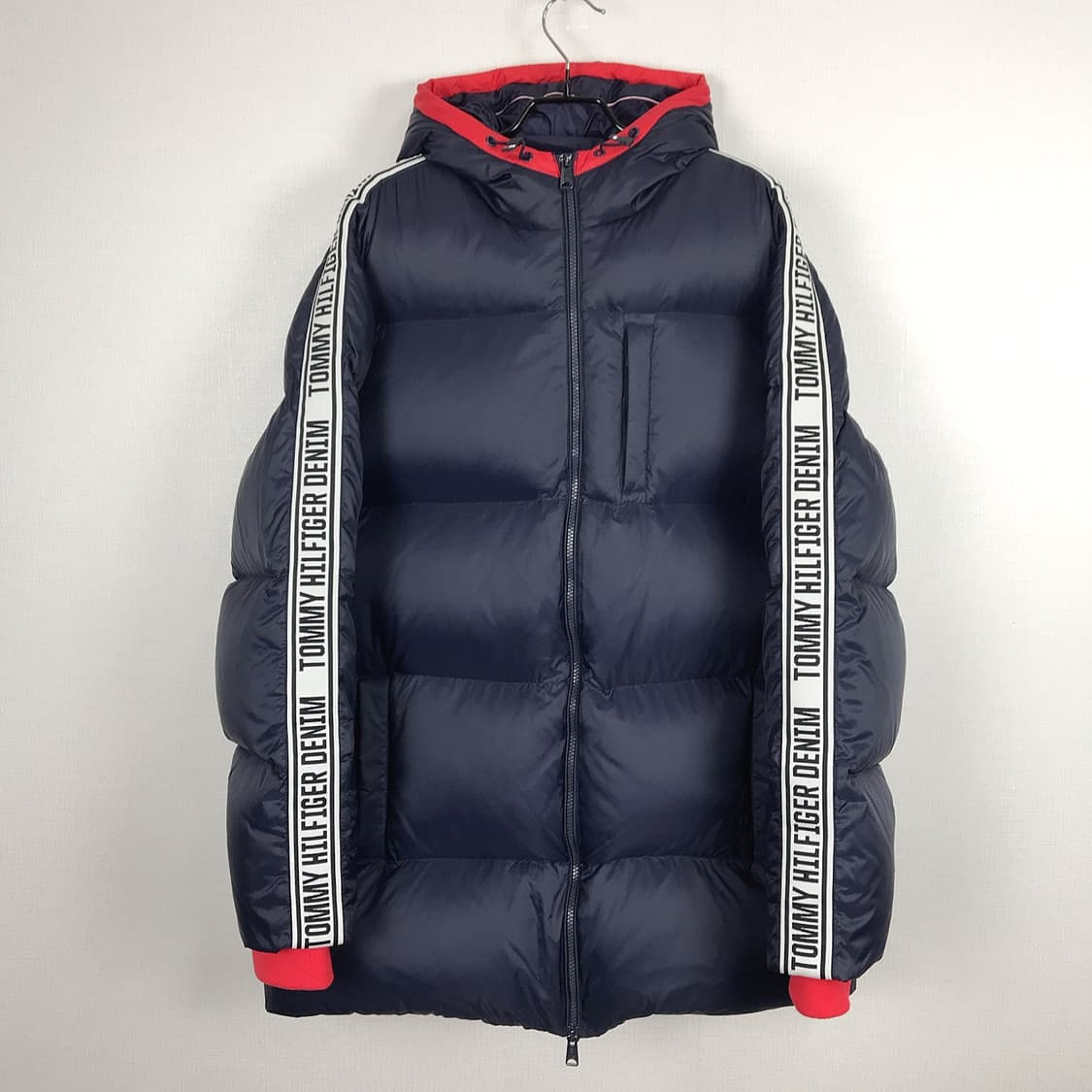 타미힐피거 혜비급 덕다운 패딩 점퍼 남성L 상품이미지1