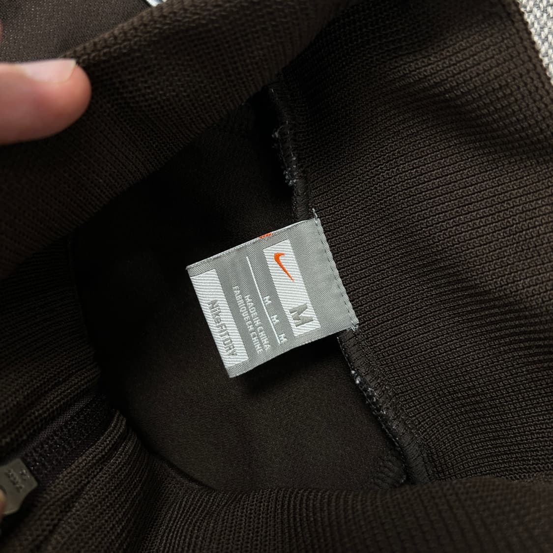 (일본판)나이키 올드스쿨 브라운 더블스우시 져지(M) 상품이미지2