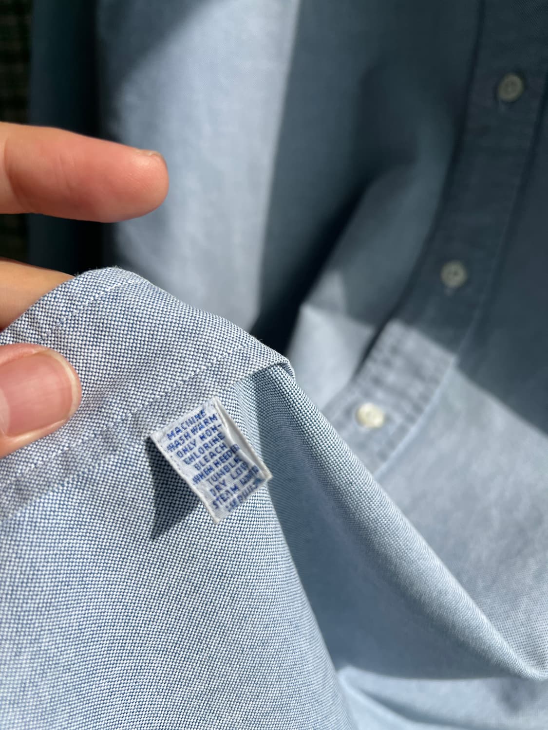 폴로 랄프로렌 솔리드 셔츠 16 1/2 (105) 상품이미지5