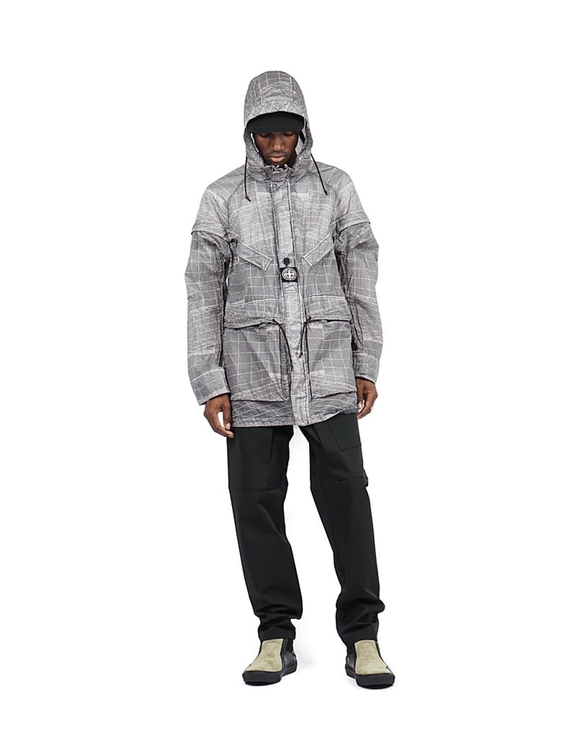 스톤아일랜드 리플렉티브 그리드 자켓 21ss 새상품 상품이미지5