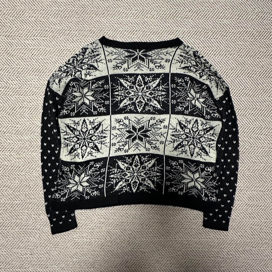 VINTAGE usa made knit sweater 상품이미지2