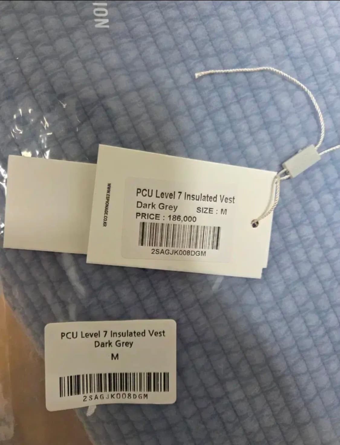 에스피오나지 패딩베스트 PCU Level 7 Insulated Vest 상품이미지2