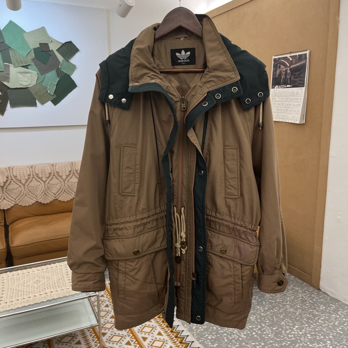아디다스 빈티지 컨트리 트러커 더블여밈 야상 자켓 105 C10510 상품이미지3