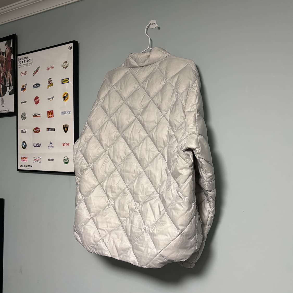 하이킹 패트롤 라이트 다운 짚 자켓 경량패딩 라이트 그레이 XL 상품이미지3