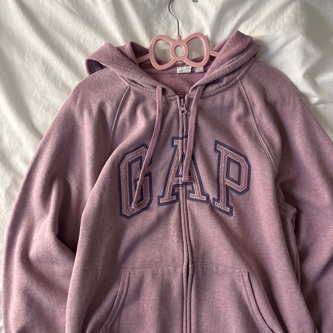 갭 연보라 후드집업 상품이미지3