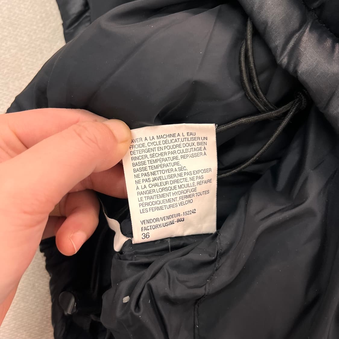 100 노스페이스 해외판 눕시 1996 에코 700 패딩 상품이미지8