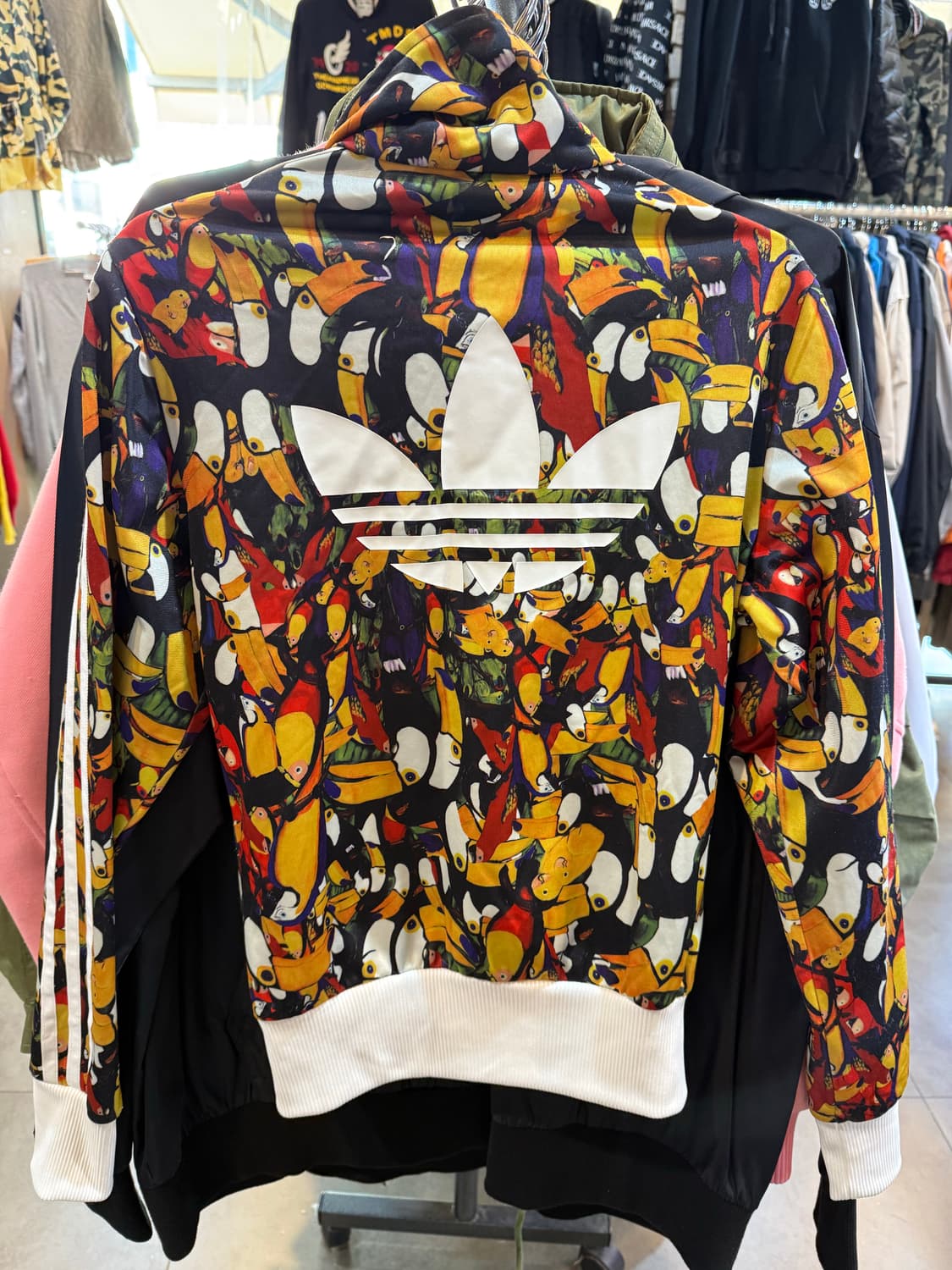 아디다스 한정판 투카나리 트랙탑 져지 s 상품이미지3