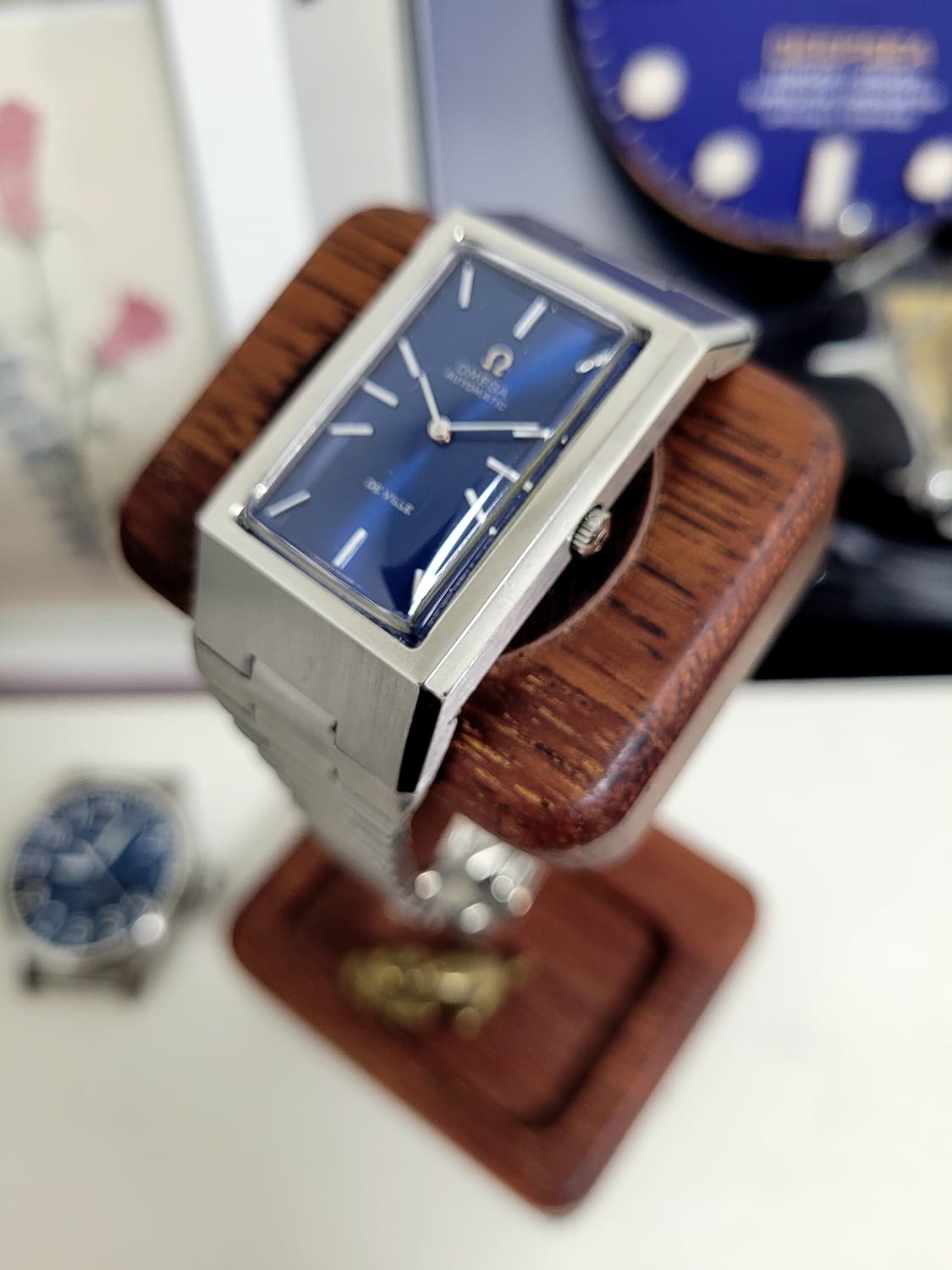 오메가 드빌 사각 자동시계 상품이미지1