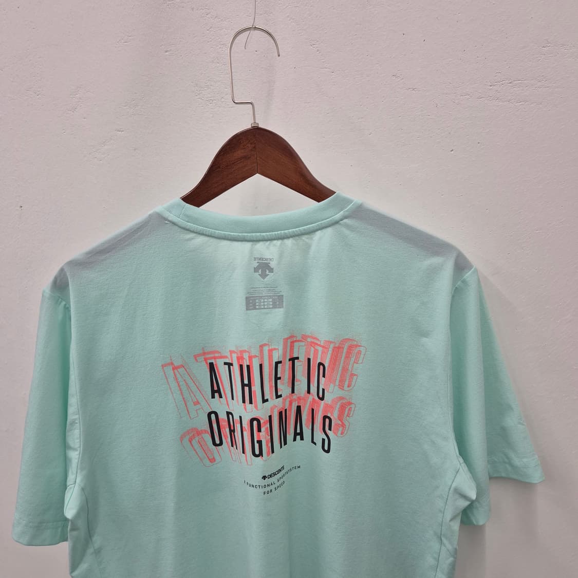 데상트 Athletic 반팔 티셔츠 민트 100 상품이미지5