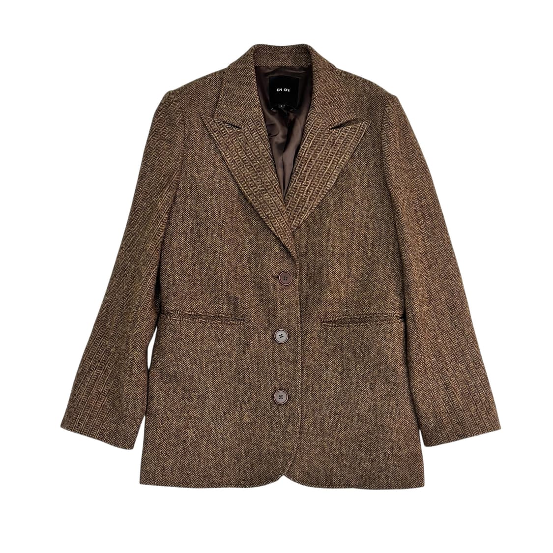 엔오르 헤링본 블레이저 자켓 상품이미지1