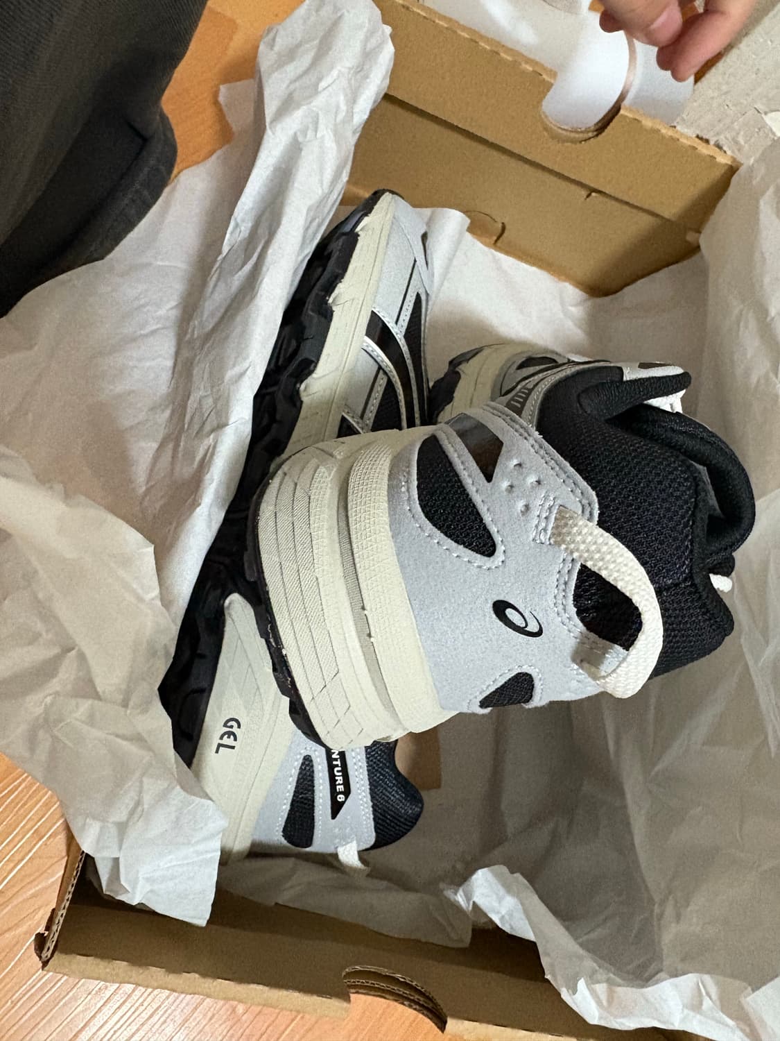 아식스 젤 벤쳐6 블랙/블랙 상품이미지7