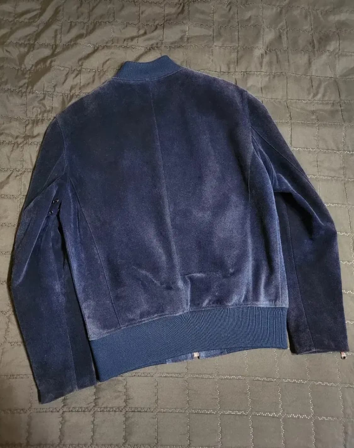 고스트테일러 스웨이드 블루종 자켓 L 상품이미지6