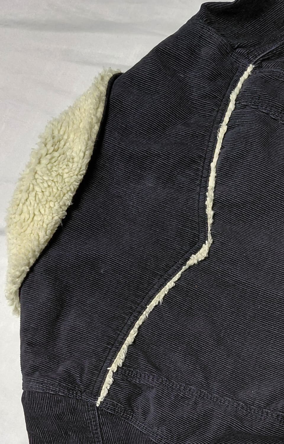 랭글러 Wrange Coat 코듀로이 쉐르파 자켓 (L) 상품이미지9