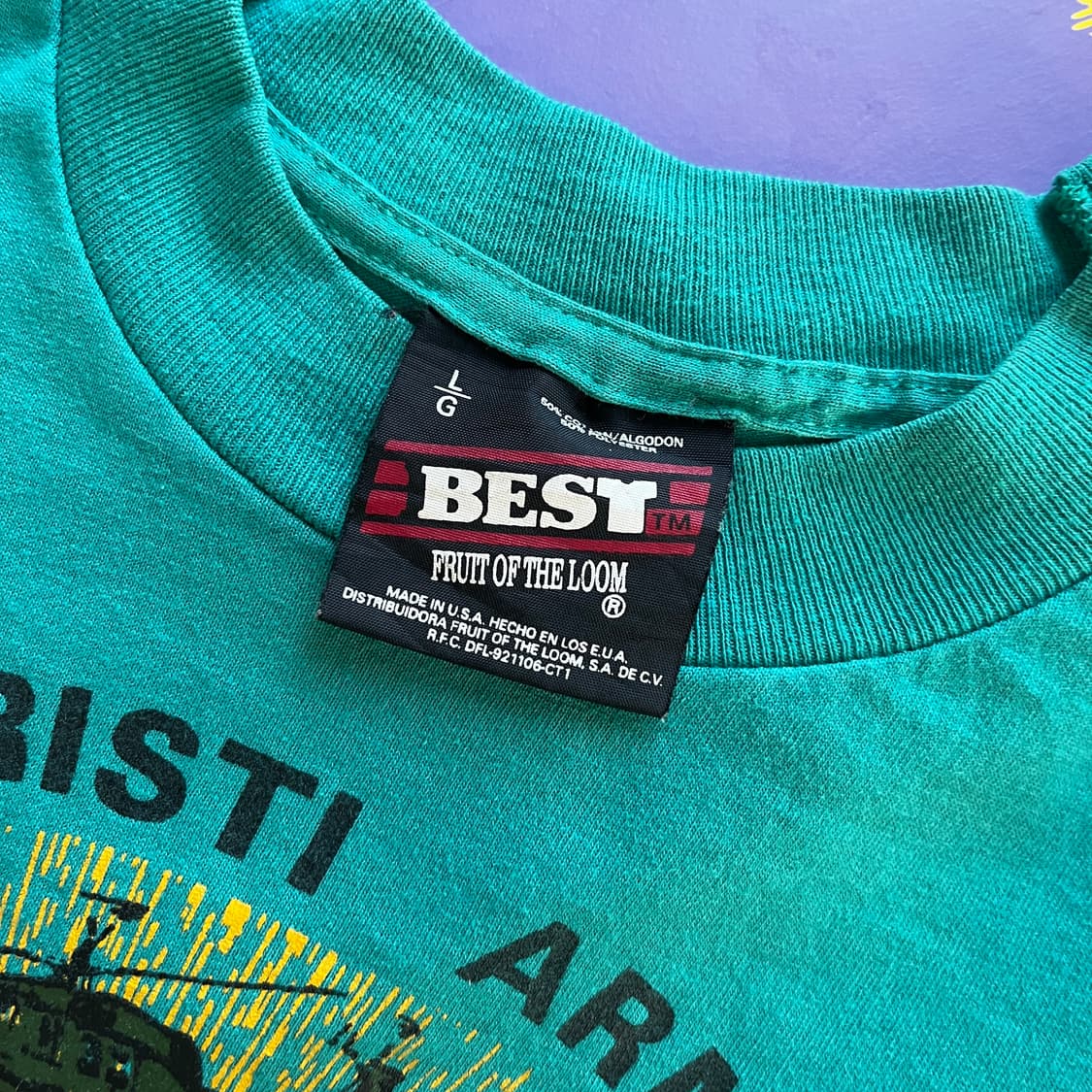 90’s Made in USA vintage T-shirts GRN 상품이미지4