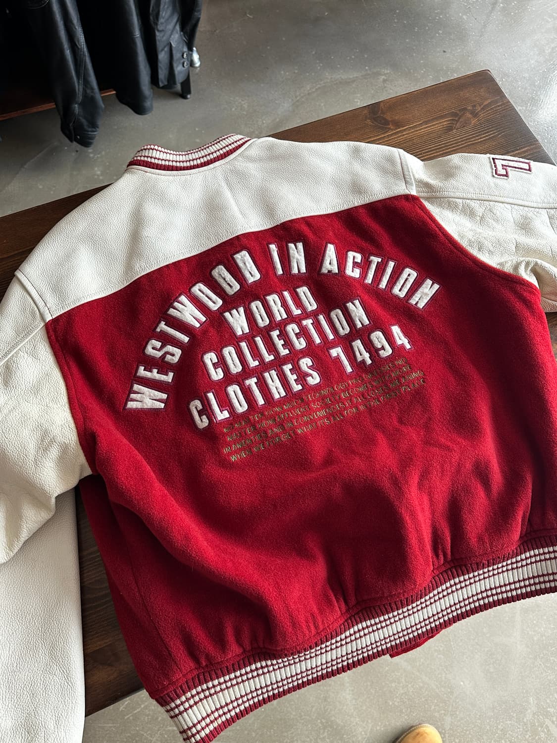 WESTWOOD IN ACTION 바시티 자켓 상품이미지6