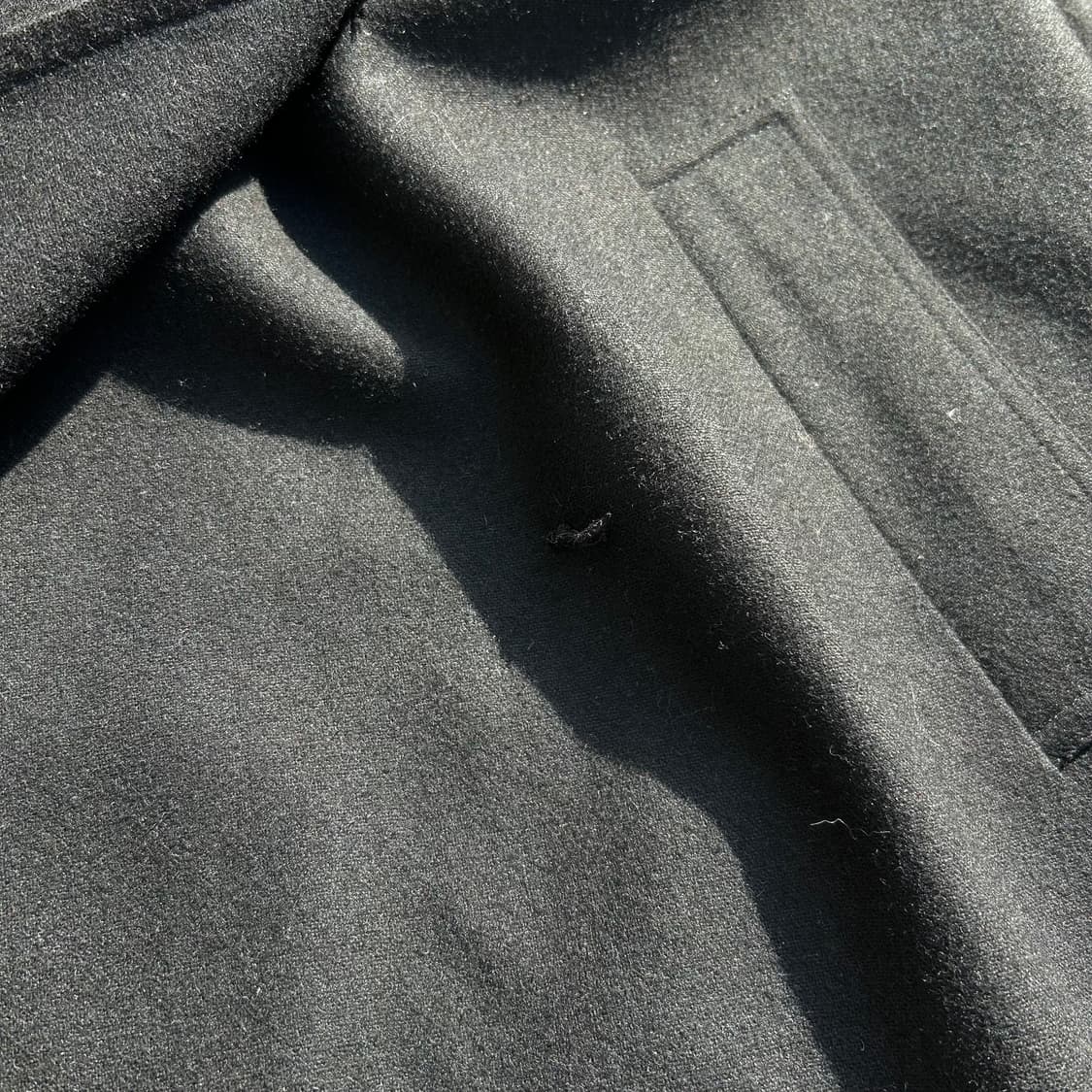 아르마니 진스(armani jeans) 블랙 코트 상품이미지5