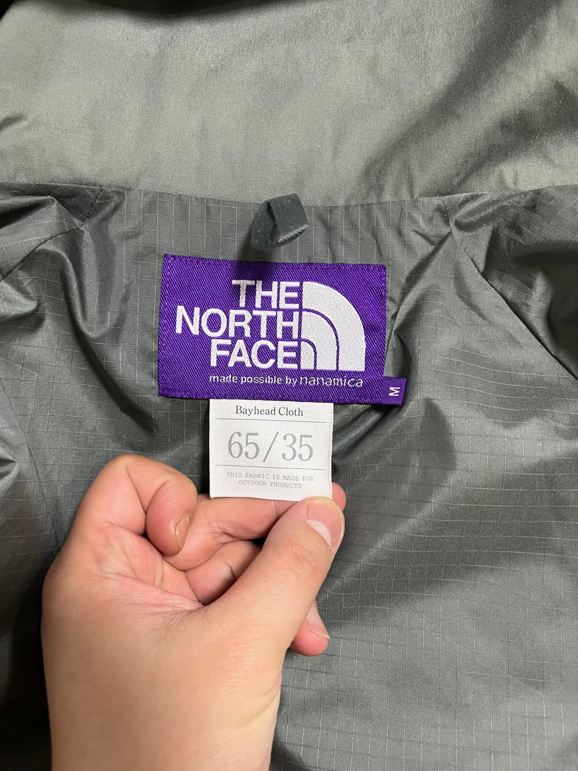 노스페이스 퍼플라벨 마운틴 파카 M size 상품이미지7