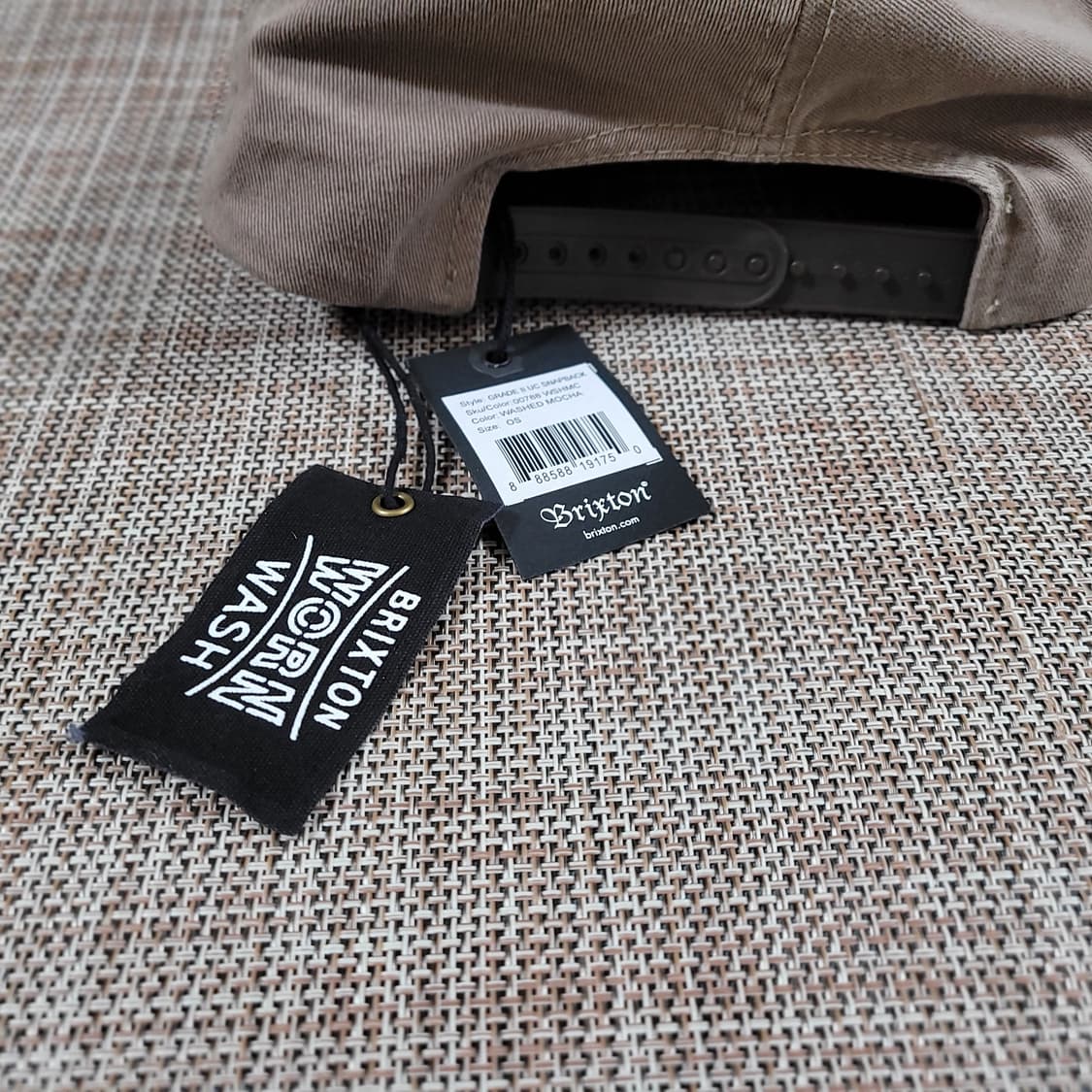 BRIXTON 브릭스턴(브릭스톤) 브라운 갈색 면 볼캡 모자 상품이미지5